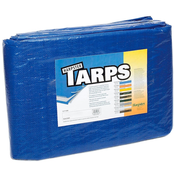 Harpster Of Philipsburg 10 ft x 10 ft 5 Tarp, Blue B10x10 Zoro
